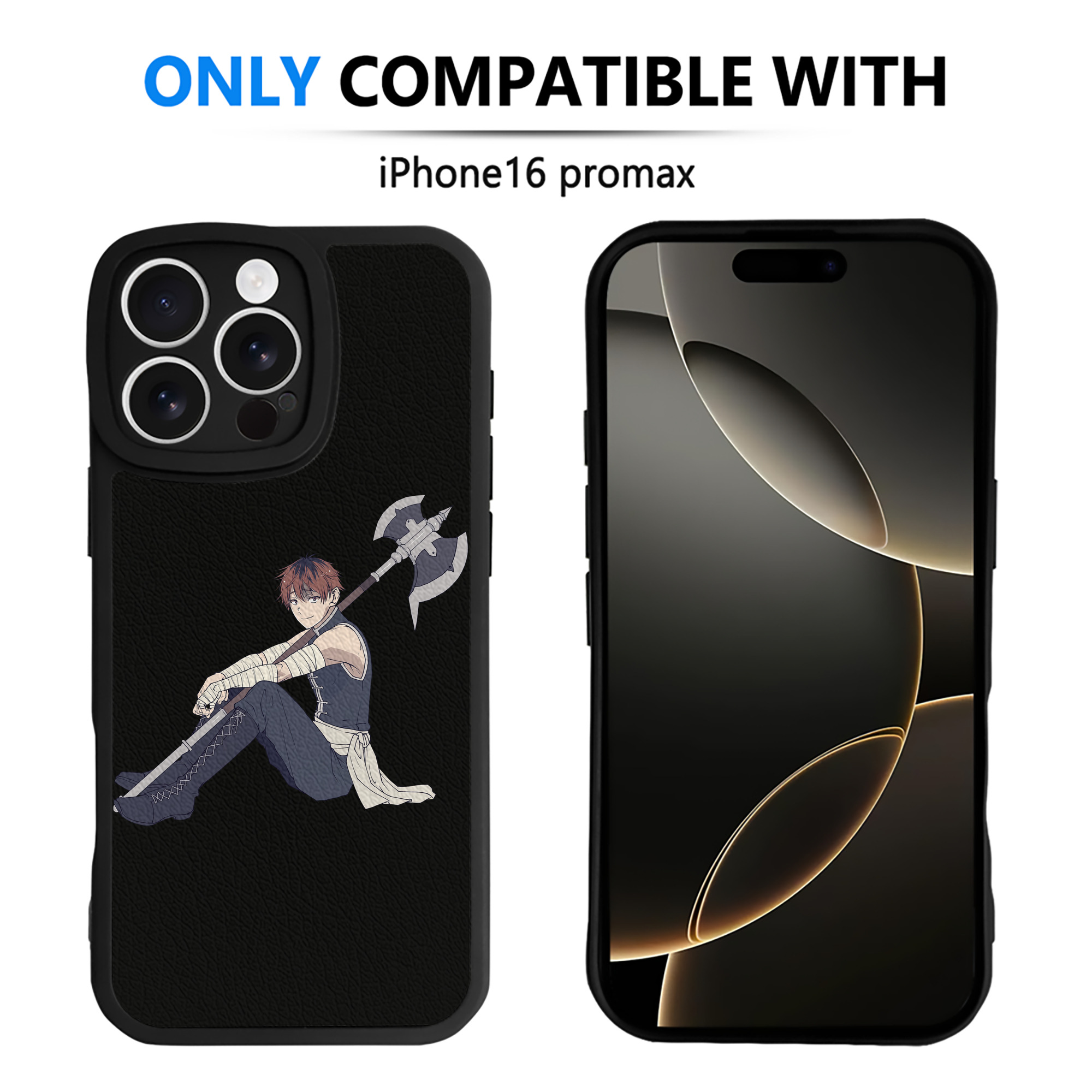 （画像用） 葬送のフリーレン Frieren 【iPhone 16シリーズ対応】シリコンスマホケース（レザー調） 材質：シリコン